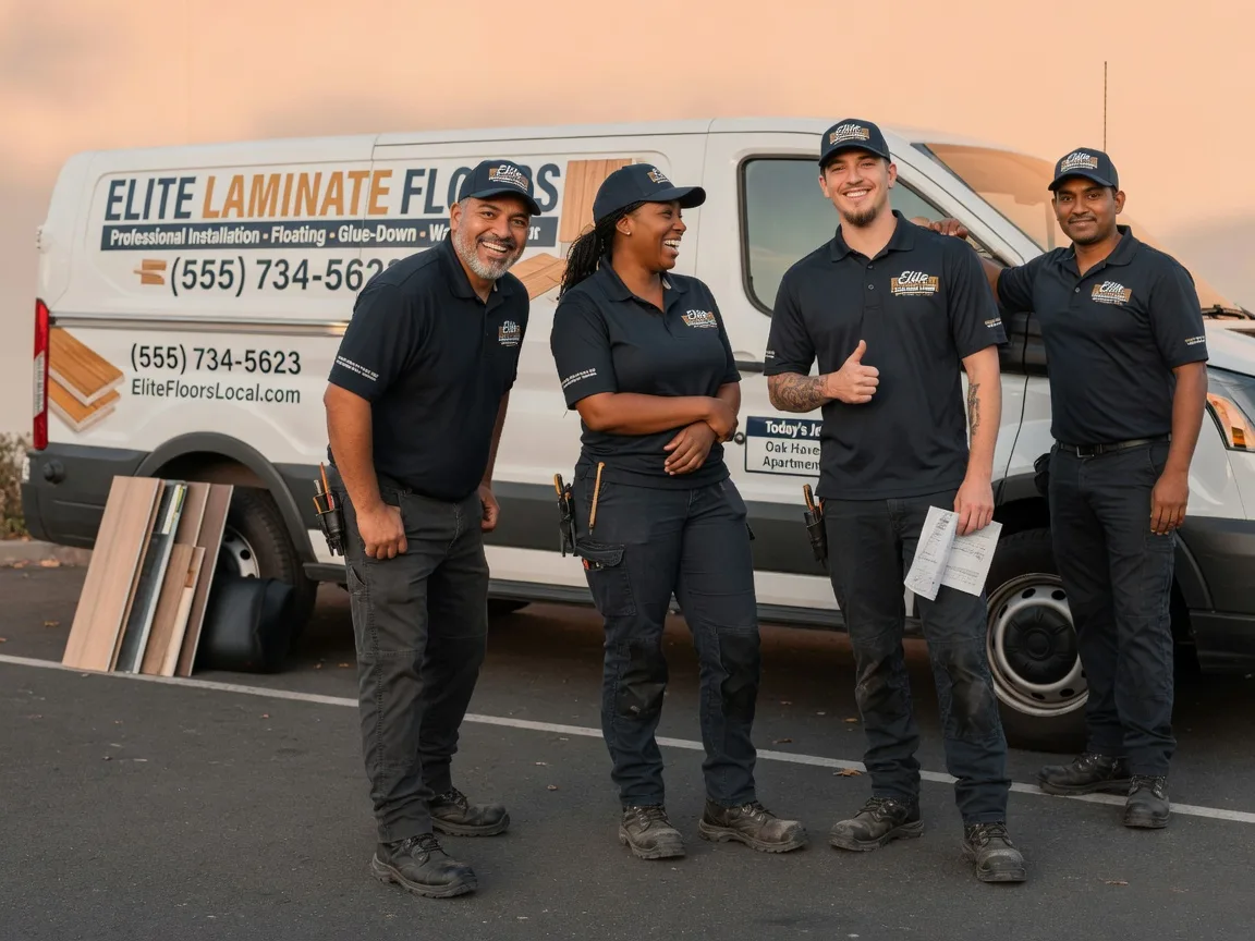 Laminate flooring installation company in Wright, AR